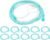 10-Pack 7Ft Soft High-Flow Nasal Oxygen Cannula, Green Tubing，Ultra Soft | High-Flow, Ultra Soft, Green Tubing, Individual Packing