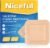 Niceful Silicone Foam Dressing 4″x4″, Waterproof Silicone Bandages with Border Adhesive, High Absorbency Bed Sore Bandages Wound Care Dressing (2.5″X2.5″ Pad), 5 Packs, FSA HSA Eligible | Bordered Silicone Foam, 5-Layer Exudate Lock, Waterproof Painless Removal, Mild-Moderate Wounds