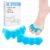 KTSAY Toe Spacers for Women & Men – Silicone Toe Separators for Bunion Relief, Hammer Toe, Plantar Fasciitis & Pedicures (2, Blue)