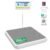Medical Scale for Body Weight with Digital Display, 660 lb Limit, High Accuracy Medical Grade Floor Scale, Heavy Duty, kg/oz/lb Settings, AC Adapter & Battery Included, Portable Home & Physician Scale