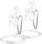 ANSNF Oxygen Mask for Face Adult with Tube – Size L Clear – NO CUP