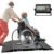 Wheelchair Scale for Home use with Dual Separate Ramps Preventing Flipping | Portable Medical Weighing Scale with Detachable grounding ramp | 1000×0.2lb | 1.5 * 10.8in ramp