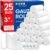 AZEN 25 Pack Gauze Rolls Bandages, 3 in x 4.1 Yards, Premium Medical Supplies & First Aid Supplies, Bandage Wrap Vet Wrap, Mummy Wraps