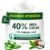 Urea Cream 40 Percent for Feet Maximum Strength,3 OZ Foot Cream for Dry Cracked Heels, Callus Care with 2% Salicylic Acid, Moisturizer for Hands Elbows Knees Rough Skin
