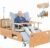 Extra Wide Full Electric Adjustable Hospital Beds for Home Nursinghome Use | Ultra Wide Medical Bed with Mattress , Built in Toilet, Adjustable Height & lateral tilting for Elderly Seniors Disabled