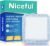 Niceful Super Absorbent Wound Dressing 5″ x 5″ (10 Pcs) – Sterile Non Stick Gauze Pads for Wound Care, Heavy Exudate Large Bandages for Pressure Ulcers, Bedsores, Diabetic Foot Ulcers