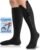 CASMON Zipper Compression Socks 15-20 mmHg Closed Toe Support Socks 1 Pair | Premium Medical Graduated Compression Men Women Black, Relieve Fatigue, Edema, Varicose Veins, Nurses, Post-Surgery