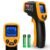 FKM Infrared Thermometer Gun Non-Contact Laser Temperature Gun-58°F~1112°F | Adjustable Emissivity,Digital IR Thermometer Gun for Industrial,HVAC,Automotive,Cooking,Griddle,Pizza Oven,BBQ,Not for Human