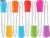 Yiasangly 5ml Liquid Droppers Clear Medicine Silicone and Plastic Pipettes Eye Dropper with Bulb Tip for Kids Candy Molds (8 Pack)