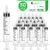 50 PCS 5ml Syringe with Cap for Liquid, Oral Syringe without Needle for Medicine Dropper, Colostrum Collect, Liquid Measuring, Individually Sealed, Luer Slip