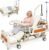 10-in-1 Full Electric Hospital Bed for Home Use, Auto Turning Medical Bed with Adjustable Height, Back, Knee & Leg Positions, Built-in Commode, 3.15″ Mattress, IV Pole, Overbed Table, 550 lbs