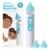 Frida Baby Electric NoseFrida Nasal Aspirator for Baby & Toddler, Essential | Nose Sucker for Congestion & Allergy Relief, Upgraded with 3 Suction Levels, 2 Silicone Tips, USB