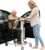 VOCIC Electric Transfer Lift for Car, Portable Folding Patient Lift Transfer Chair, Electric Assist Lift Aid for Seniors, Adults, AY06