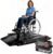 Wheelchair Scale for Home Use with Dual Detachable Extended Ramp Medical Portable Light Weight Digital Scale 1000×0.1lb Precision