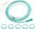 5 Pack 7Ft Adult Oxygen Nasal Cannula，High Flow Lightweight, Green