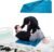 LOSCHEN Tubular Slide Sheet for Elderly Transfer, Sliding Draw Sheets to Assist Moving Elderly – for Cars, Vehicles, Wheelchairs and Bed Transfers – Hospitals & Home Care (Lake Blue, 28″x28″(72x72cm))