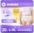 SUNKISS Ultra Thin Incontinence Underwear for Women, Unscented, L/XL, 20 Ct | High Absorbency & Super Soft Postpartum Leak Proof Diapers, Disposable Adult Pull Ups, Fast Dry, Breathable Layers