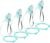 4-Pack Oxygen Mask Medium Size for Adults, Elongated Face Mask with 6.6ft Oxygen Tubing & Adjustable Head Strap, DEHP-Free & Latex-Free (No Cup)