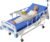 4 Function 600LBS Full Electric Hospital Bed, Beds for Home Use, Special Needs Medical Bed for Seniors with Mattress, Adjustable Hospital, Frame IV Pole, Medical Equipment Beds