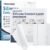 FRESINIDER Silicone Wound Contact Layer 4” x 3”, 10 Pack Non-Adherent Silicone Dressing for Gentle Removal, Protects Fragile & Sensitive Skin, Ideal for Surgical Wounds, Burns, Ulcers, Skin Tears