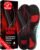 CRUVHEAL 220+ lbs Plantar Fasciitis High Arch Support Insoles Men Women – Orthotic Shoe Inserts – Boot Work Shoe Insole (M, Black)