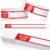 600 Pcs Red Allergy Bracelets Alert Warning Paper Wristbands Disposable Hospital Patient Bracelets ID Wristbands for Allergy Alert Identification Bands for Sports