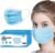 Blue Disposable Face Masks 100 pcs