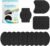 Promifun Moleskin Strips with Adhesive Blister Prevention Pads,Black 24 Pcs