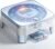 28-Day(1X) Automatic Pill Dispenser for Elderly(No App), Moisture-Resistant with Dual Desiccant Slots, One-Button Dispense with Slide Door Cup Drop, Sound/Light Reminder, Large Compartments