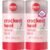 Onyx Professional Cracked Heel Treatment, Repairs Dry Heels, Lavender, 2 pk