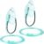 Geiserailie 2PCS L Oxygen Mask with 6.6 Ft Tubing and Adjustable Strap