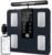 GE Smart Scale for Body Weight: Full Body Composition Analyzer, 50+ Metrics | 8-Electrode Digital Bathroom Scale for Weight Fat BMI Muscle Mass Bluetooth, Highly Accurate Weighing Machine 400lb