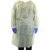 HCS PPE Gowns, Disposable, Medical, Yellow Cover Isolation Gown