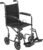 Drive Medical TR39E-SV Transport Wheelchair, Swing-Away Footrest, Silver