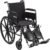 Drive Medical Cruiser III Wheelchair, Full Arms, Elevating Leg Rests, 16″