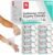 London Labs Medical Clear Vinyl Gloves Powder Free & Latex Free, Disposable, Food Safe