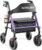 HOMLAND Foldable Rollator Walkers for Seniors with Seat, 17 lb Lightweight