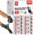 London Labs Synsafe 4 Mil – Black Nitrile Exam Gloves – Disposable Latex Free & Powder Free Rubber Gloves – Medical, Cooking