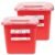 Alcedo Large Sharps Container 2 Gallon (2-Pack) Home & Professional Use