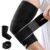 CAMBIVO Tennis Elbow Brace with Strap, Compression Sleeve, Black, 1 Pack