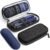 AUVON Insulin Cooler Travel Case, Diabete Care, 2x90g TSA-Approved Ice Pack | Diabetic Medication Cooler for Travel Holds 2-3 Insulin Pens and Diabetic Supplies Storage, Compact for Daily Life and Trips