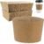 FMP Brands [100 Pack] Kraft Coffee Cup Sleeves Disposable for Hot Drinks, Durable Corrugated Cardboard Cup Sleeves for 12-24 oz Cups, Beverage Insulator and Hand Protection for Hot & Cold Drinks