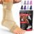 Sleeve Stars Ankle Brace Men & Women Support (Single/M:10″-12″/Beige)